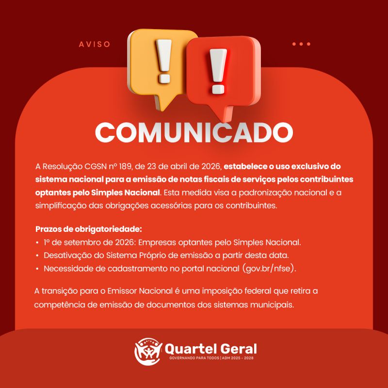 Emissão de Nota Fiscal